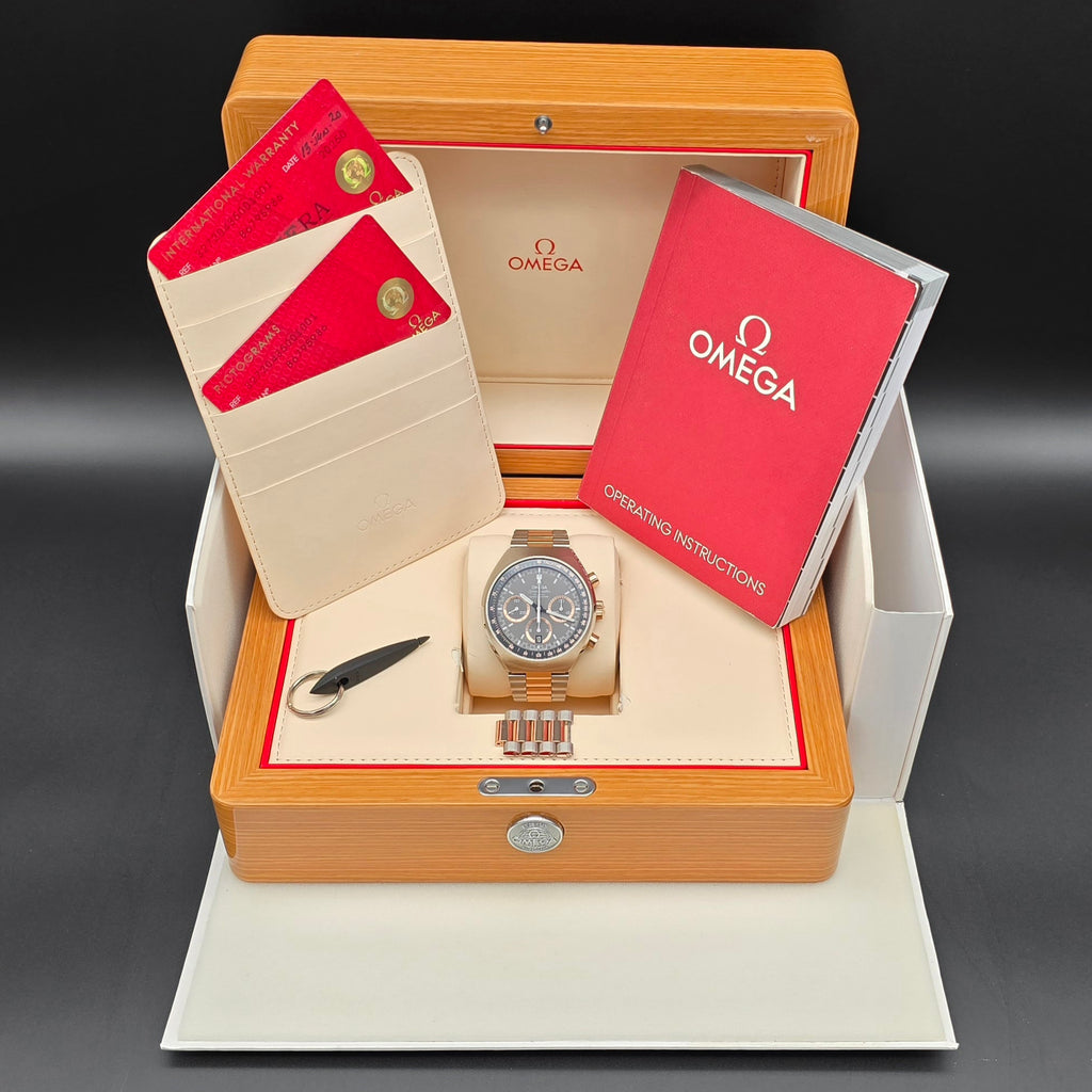 Omega Speedmaster MKII Two Tone 18k Rose Gold & Stainless Steel - Chronologic