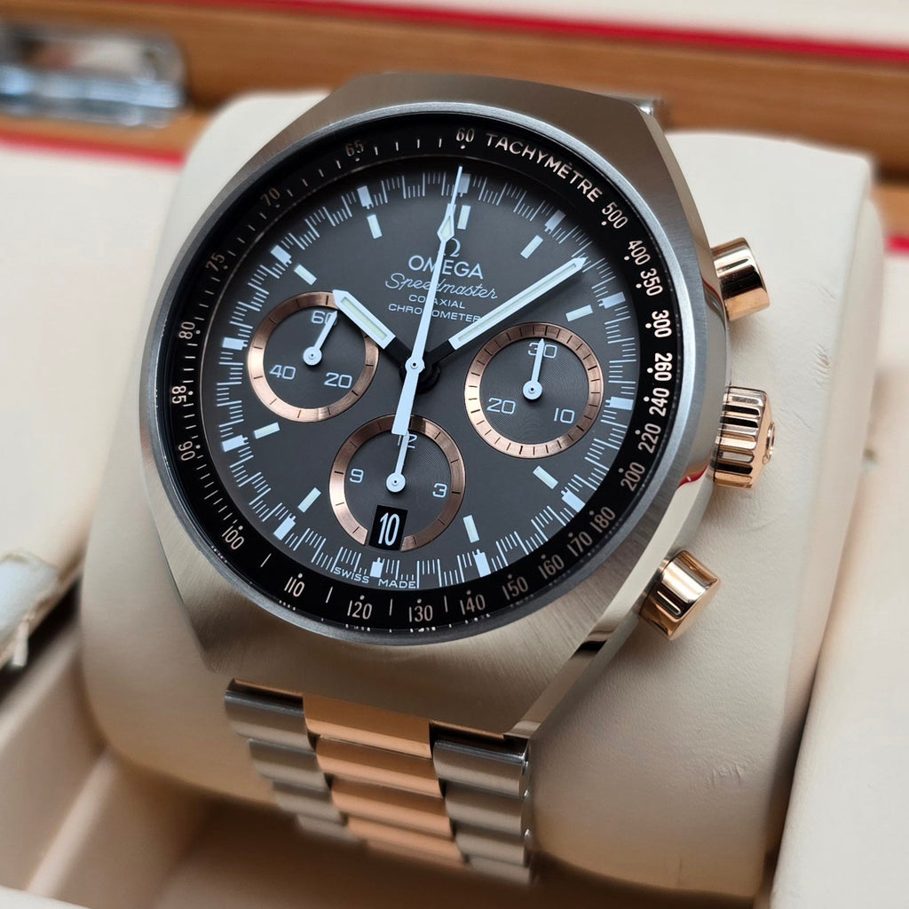 Omega Speedmaster MKII Two Tone 18k Rose Gold & Stainless Steel - Chronologic