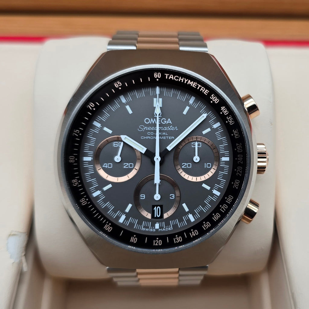 Omega Speedmaster MKII Two Tone 18k Rose Gold & Stainless Steel - Chronologic