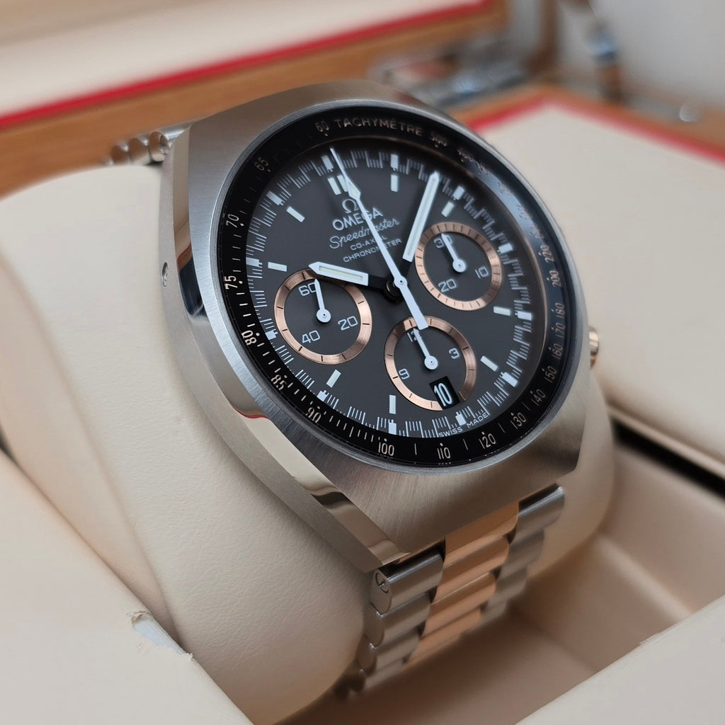Omega Speedmaster MKII Two Tone 18k Rose Gold & Stainless Steel - Chronologic