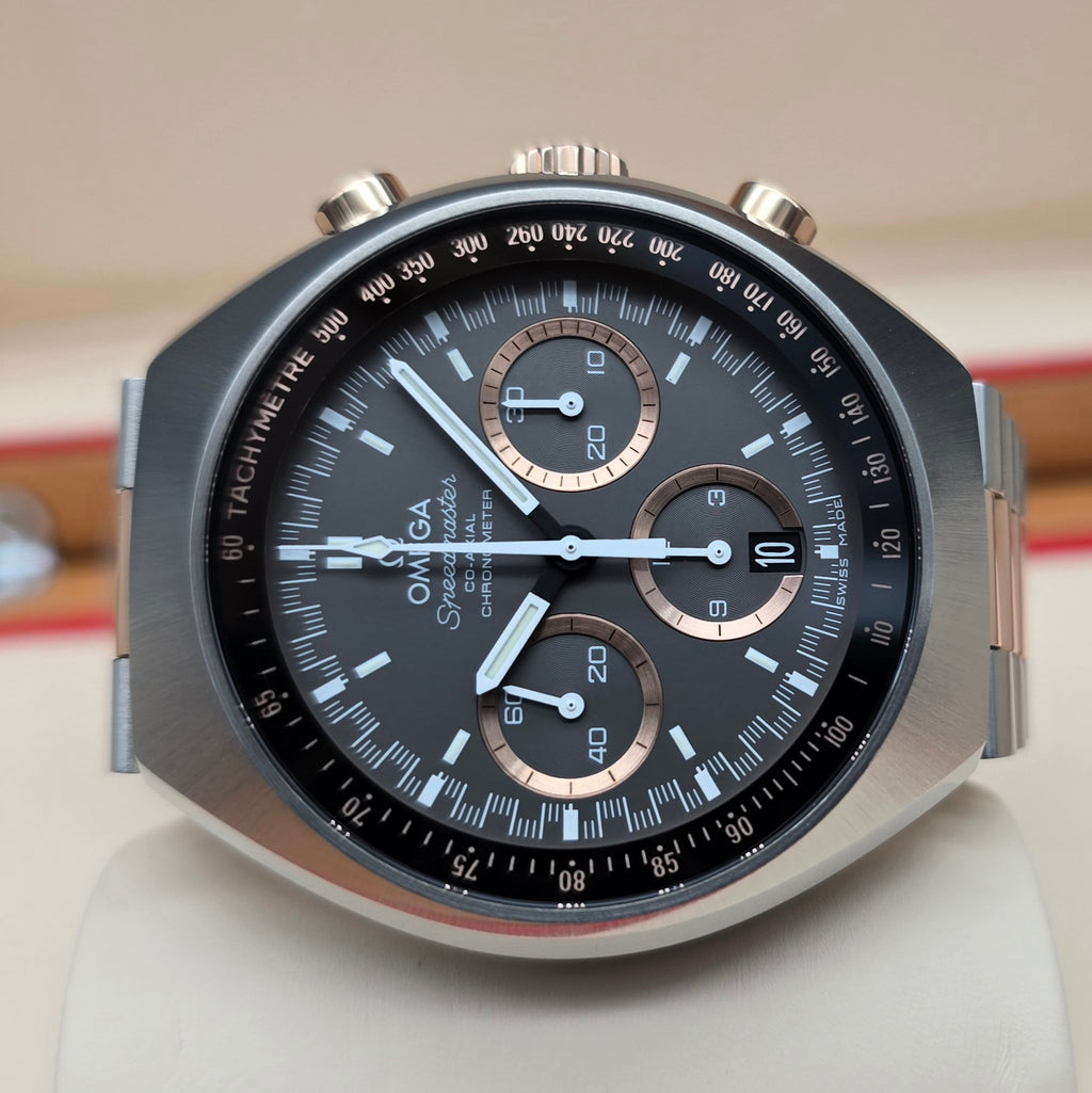 Omega Speedmaster MKII Two Tone 18k Rose Gold & Stainless Steel - Chronologic