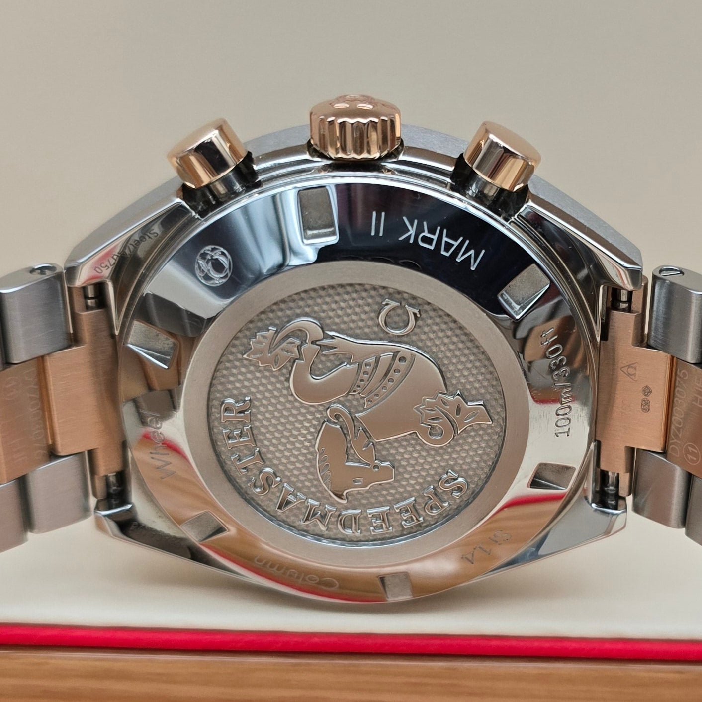 Omega Speedmaster MKII Two Tone 18k Rose Gold & Stainless Steel - Chronologic