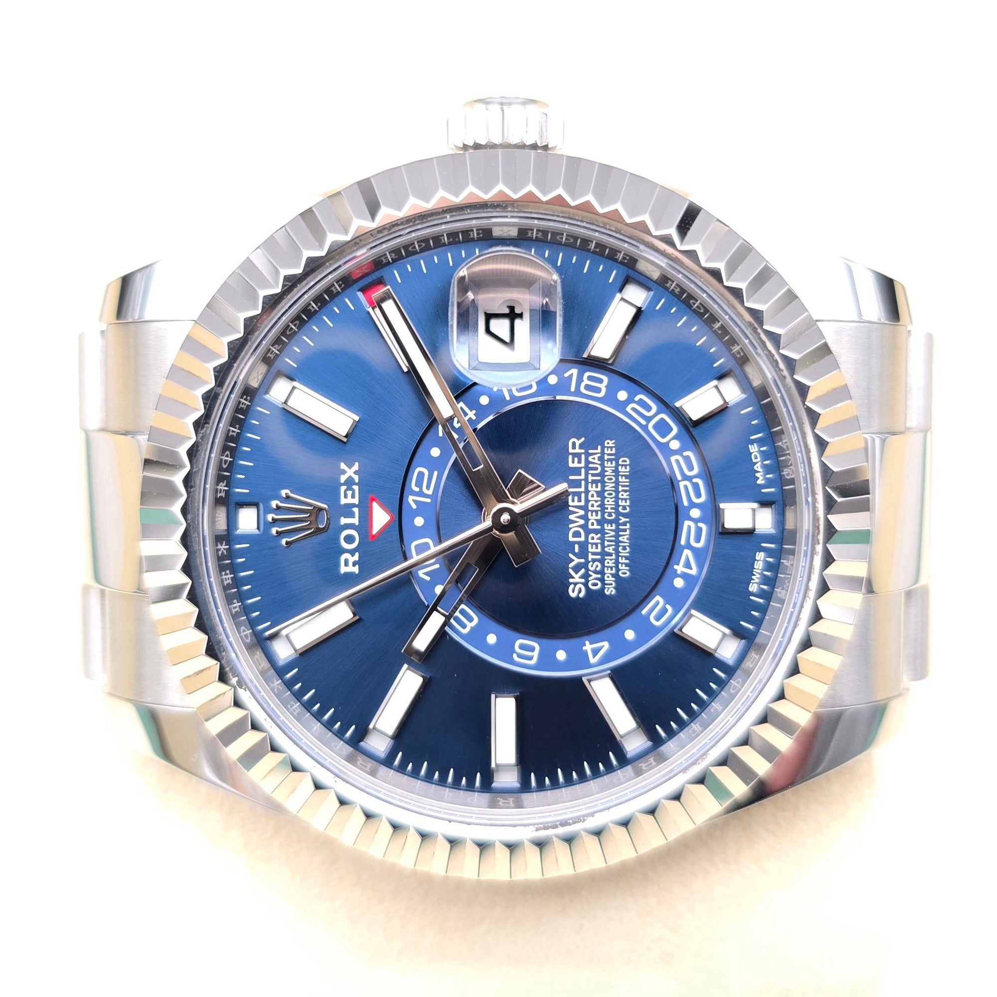 Rolex Sky - Dweller 42mm Blue Dial Complete Set - Chronologic