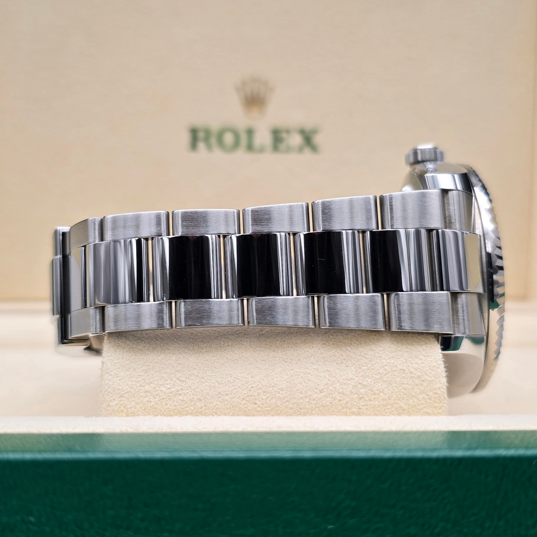 Rolex Sky - Dweller 42mm Blue Dial Complete Set - Chronologic