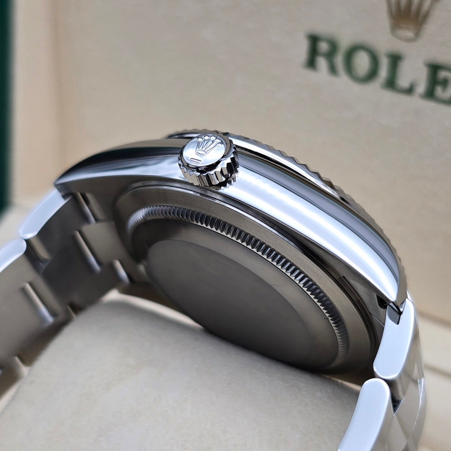 Rolex Sky - Dweller 42mm Blue Dial Complete Set - Chronologic