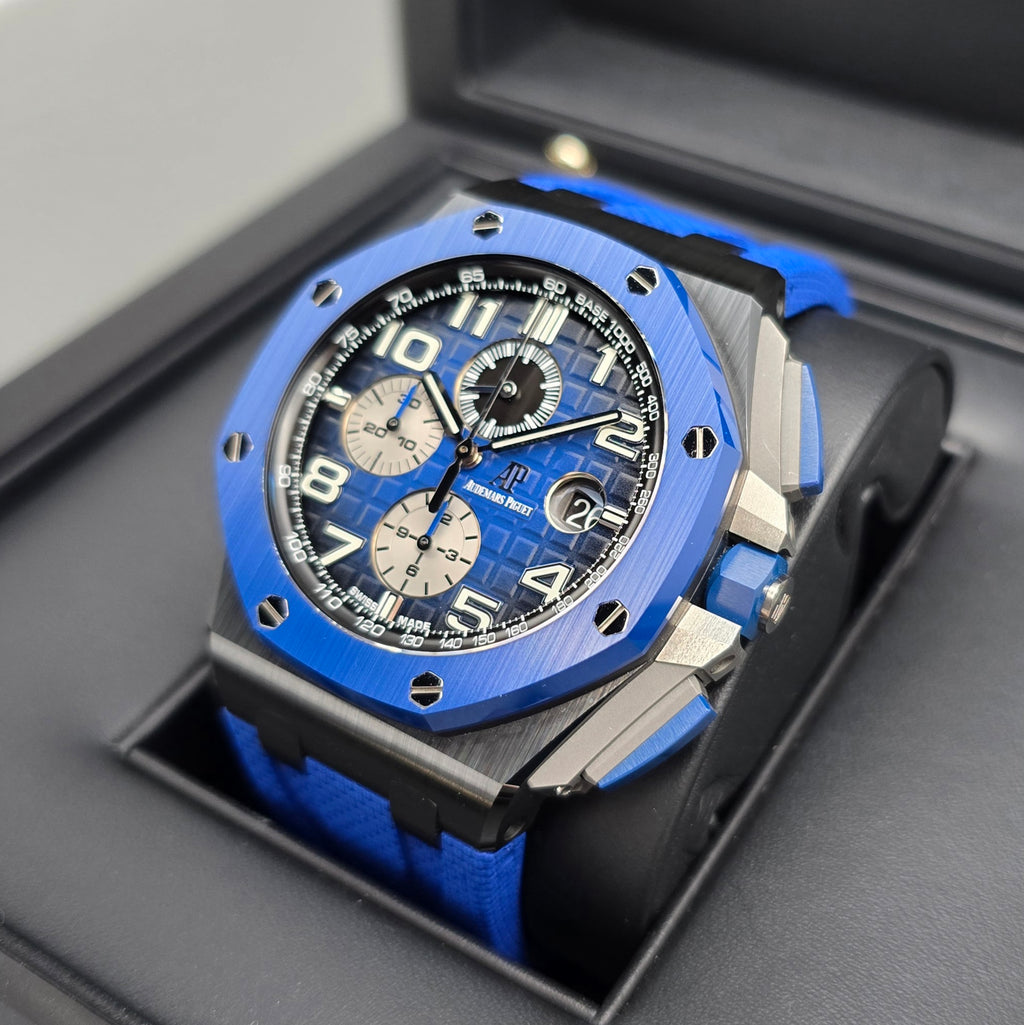 Audemars Piguet Royal Oak Offshore Ceramic 44mm Blue/Black - Chronologic
