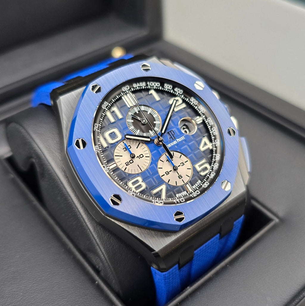 Audemars Piguet Royal Oak Offshore Ceramic 44mm Blue/Black - Chronologic