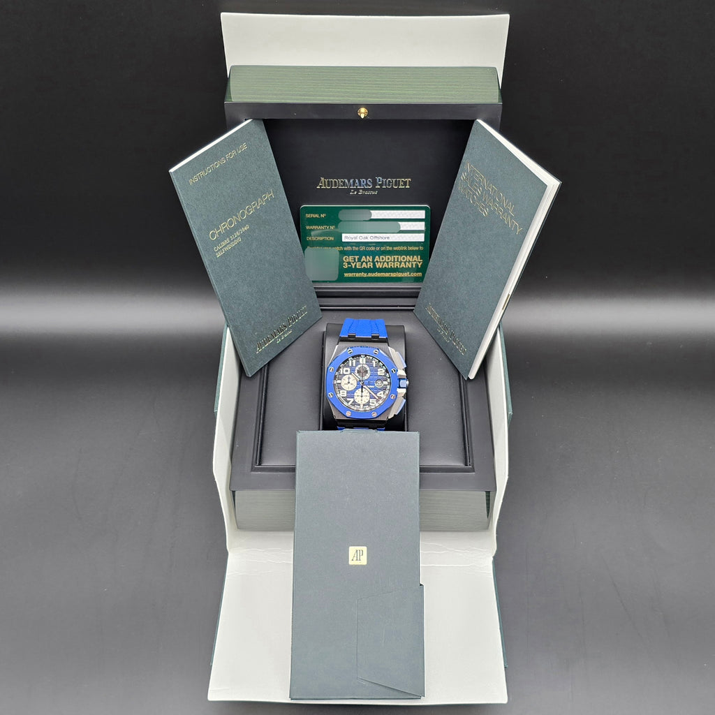 Audemars Piguet Royal Oak Offshore Ceramic 44mm Blue/Black - Chronologic