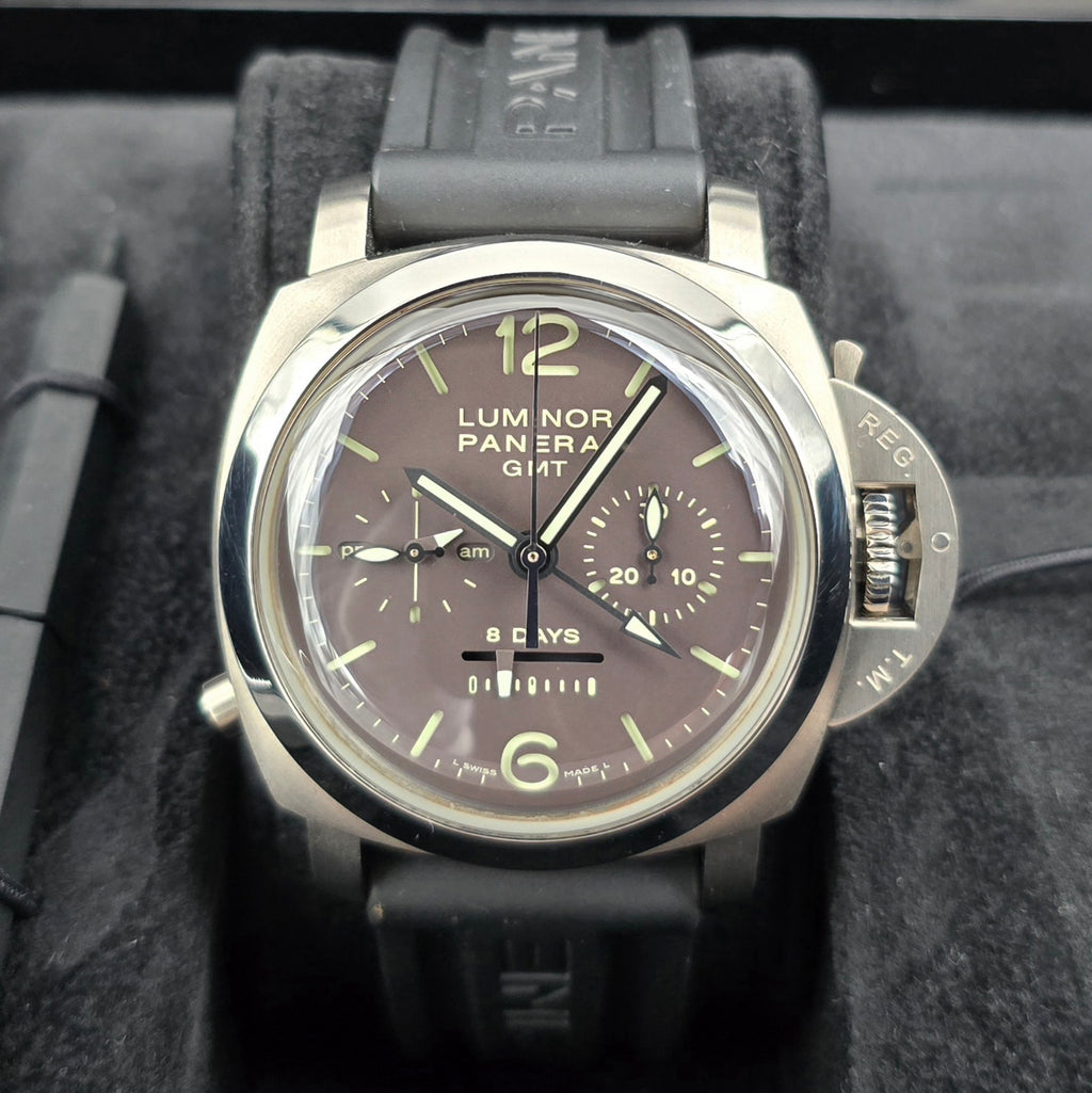 Panerai Luminor 1950 GMT Chronograph 8-Days Monopulsante 44mm