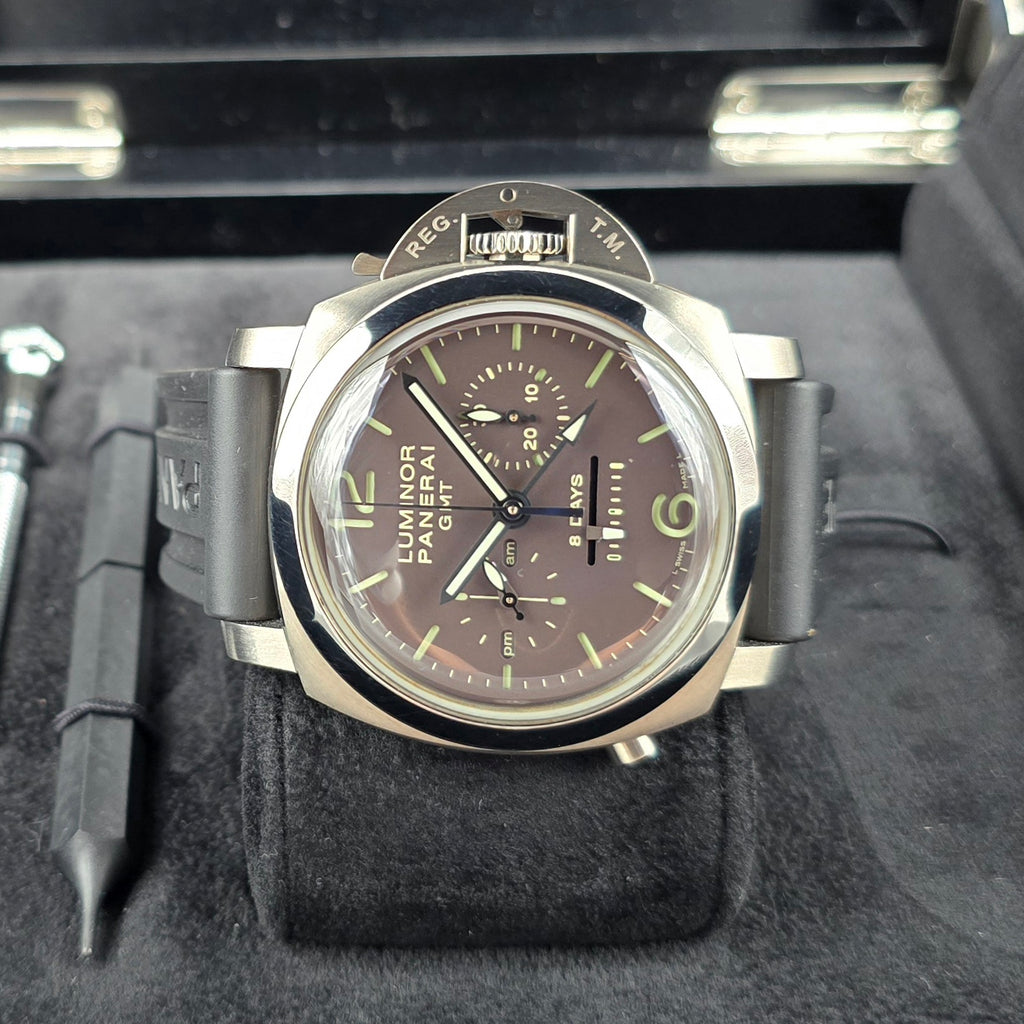 Panerai Luminor 1950 GMT Chronograph 8-Days Monopulsante 44mm
