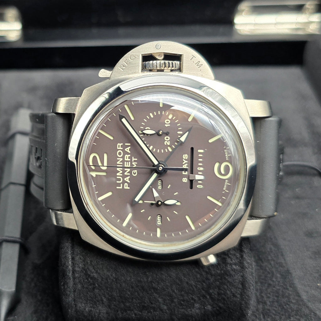 Panerai Luminor 1950 GMT Chronograph 8-Days Monopulsante 44mm