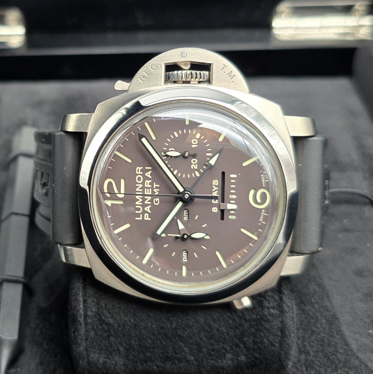 Panerai Luminor 1950 GMT Chronograph 8-Days Monopulsante 44mm