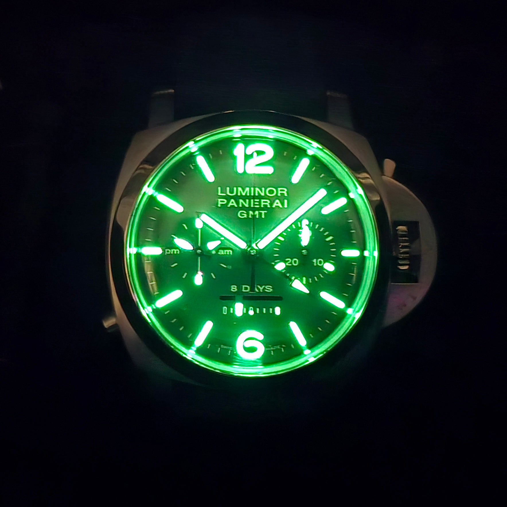 Panerai Luminor 1950 GMT Chronograph 8-Days Monopulsante 44mm