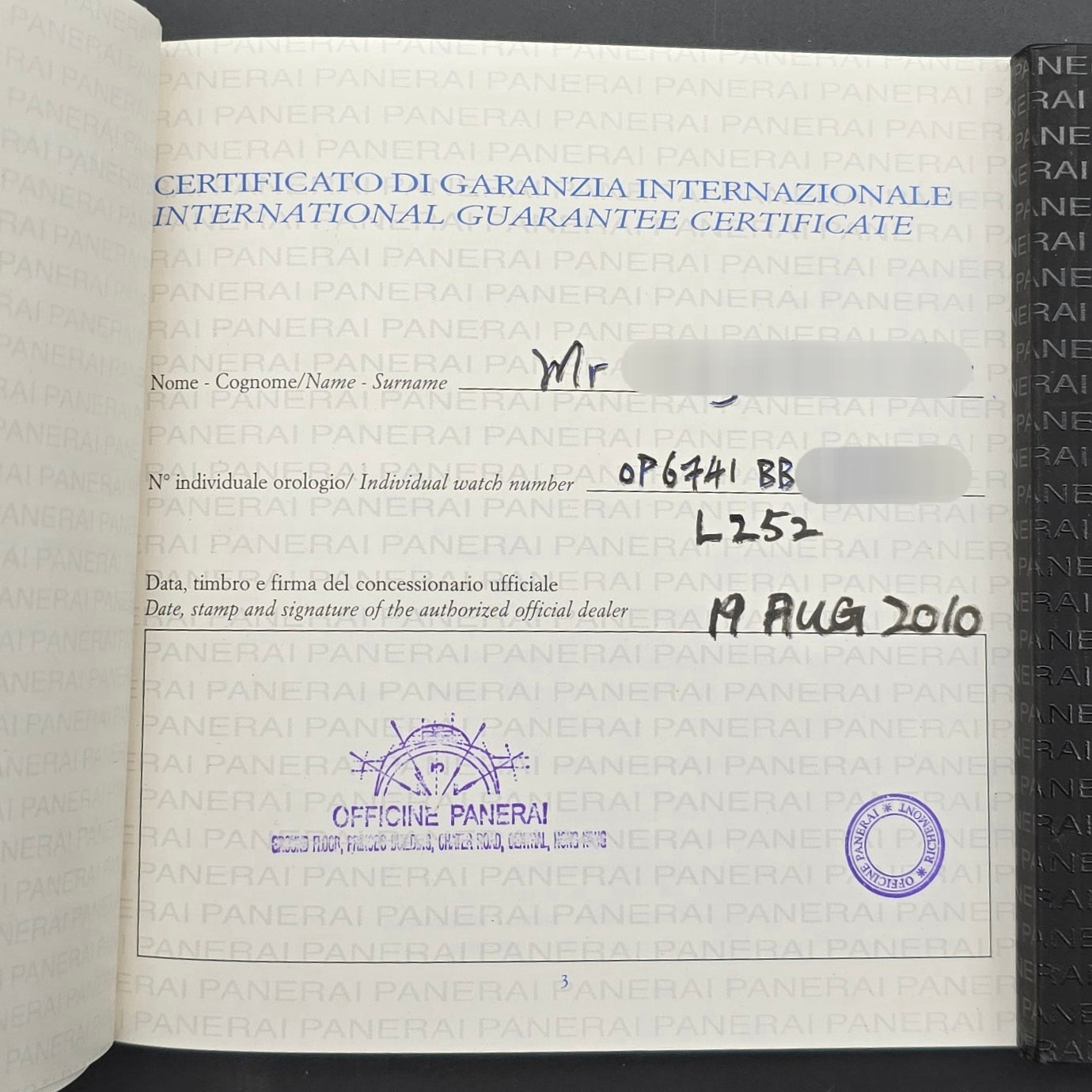 Panerai Luminor 1950 GMT Chronograph 8-Days Monopulsante 44mm