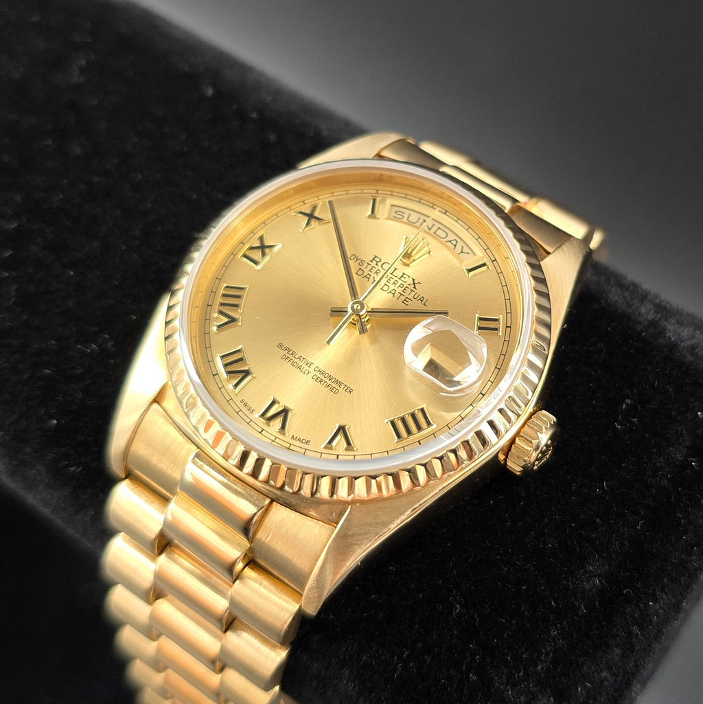 Rolex Day-Date 18k Yellow Gold 36mm