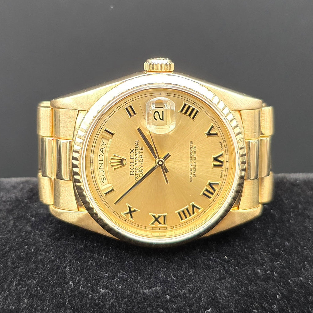 Rolex Day-Date 18k Yellow Gold 36mm