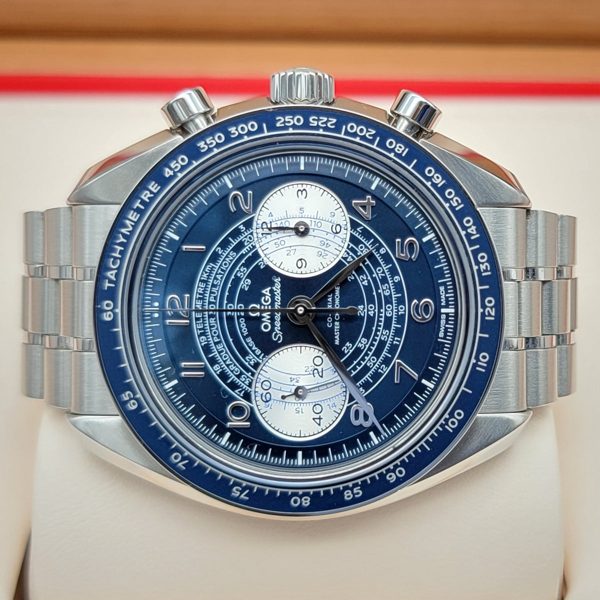 Omega Speedmaster Chronoscope Blue Dial